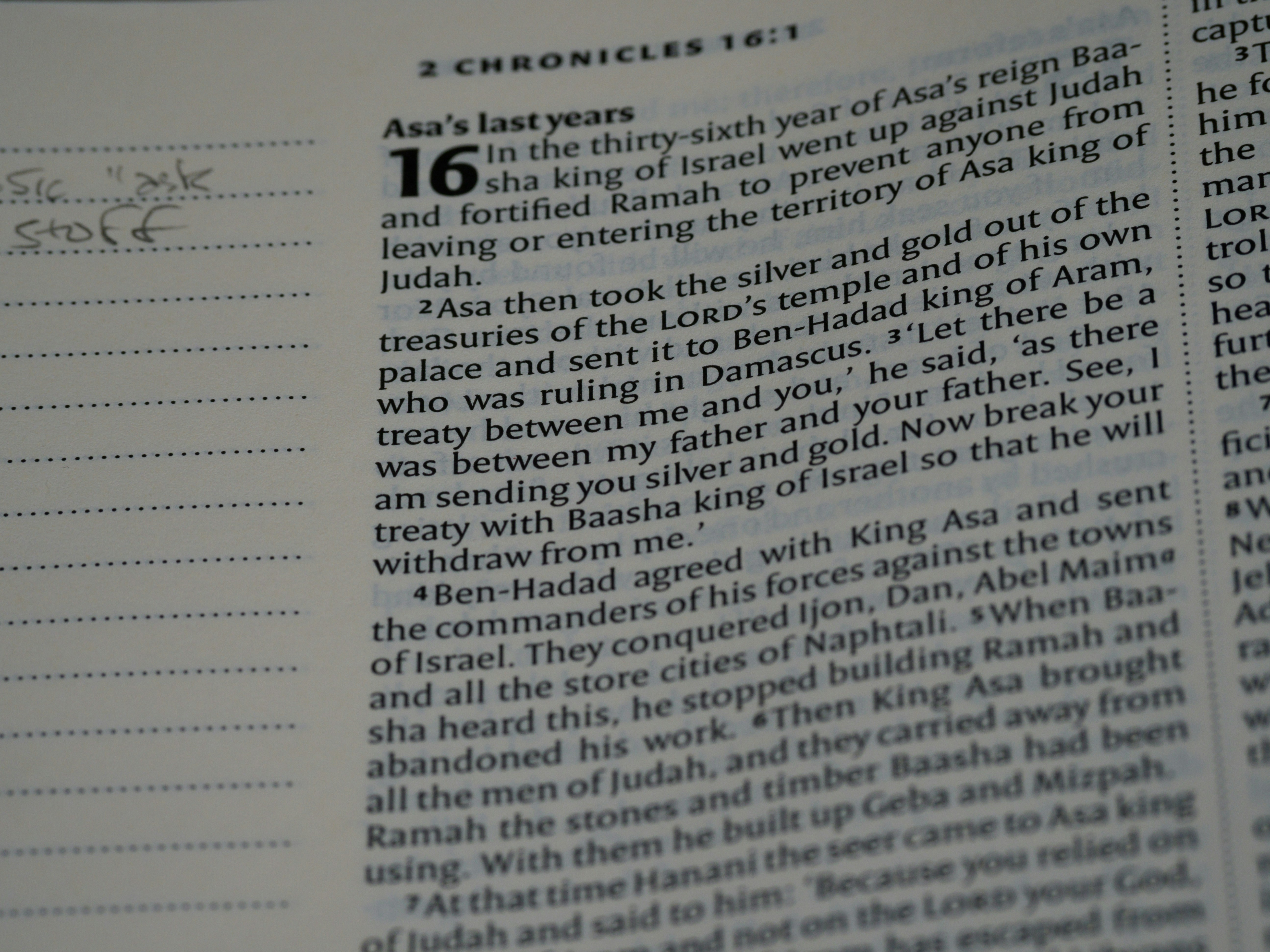 a close up of a page of a book