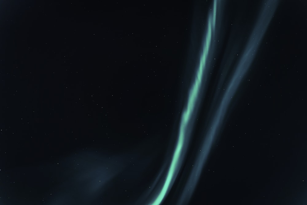 the aurora bore is visible in the night sky