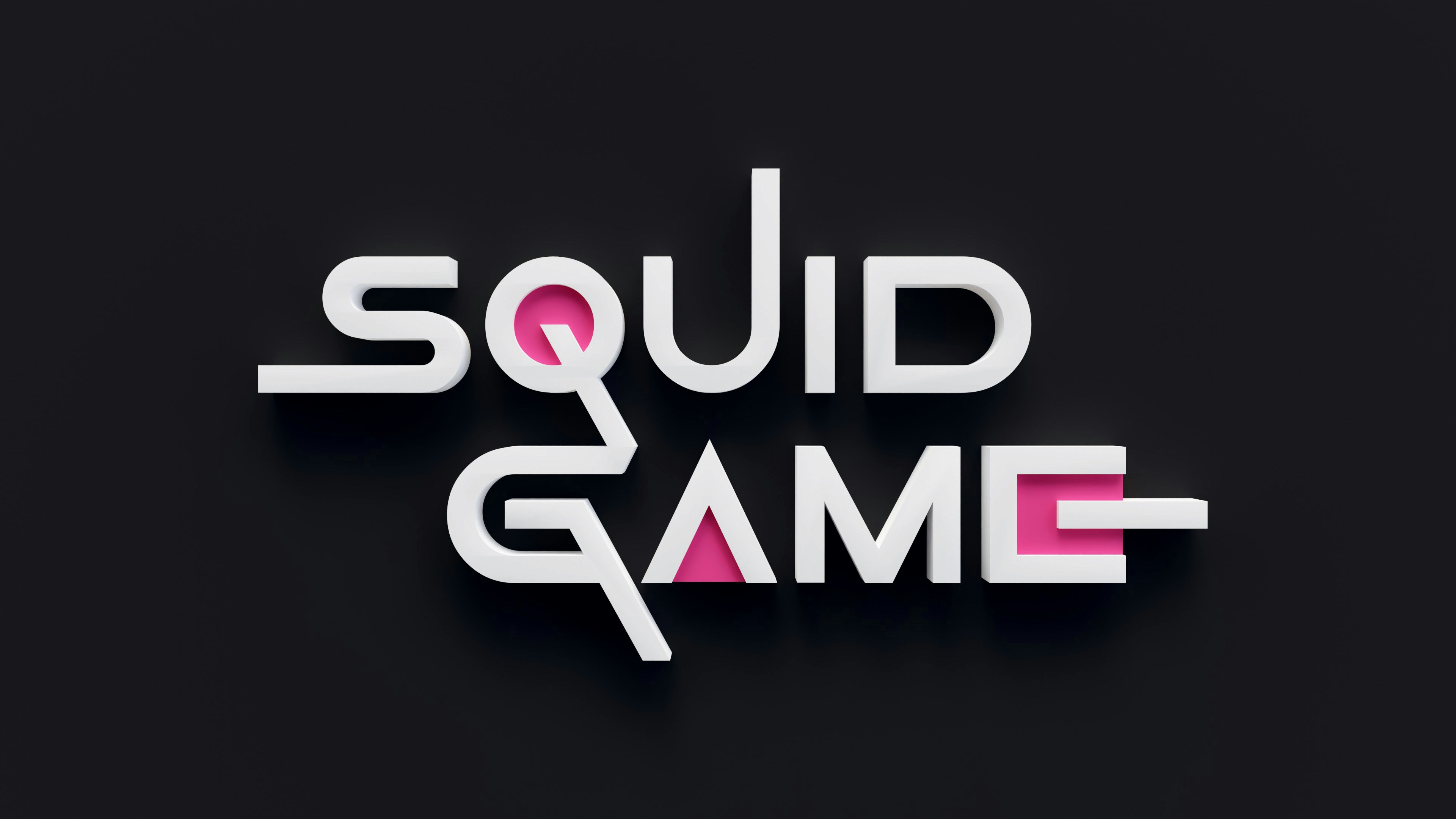 Реалити шоу кальмара. Squid game. Squid game логотип. Игра в кальмара логотип.