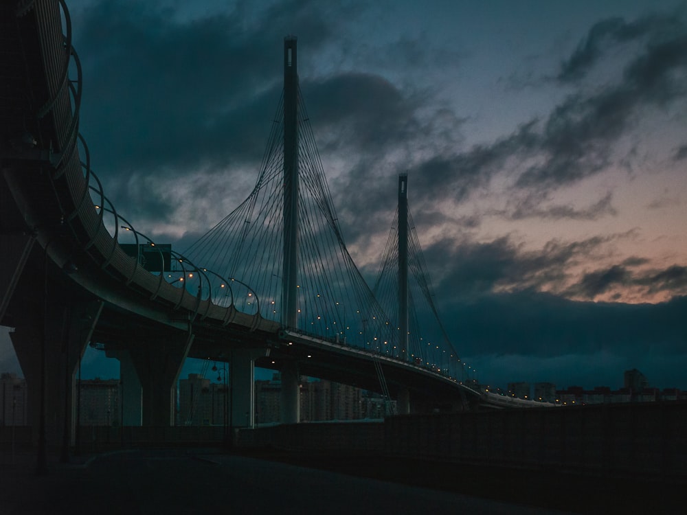 a bridge that is over a body of water