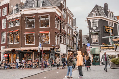 balade dans le quartier rouge d' Amsterdam en francais
