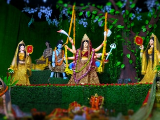 A mystical scene representing spiritual practices in Catemaco.