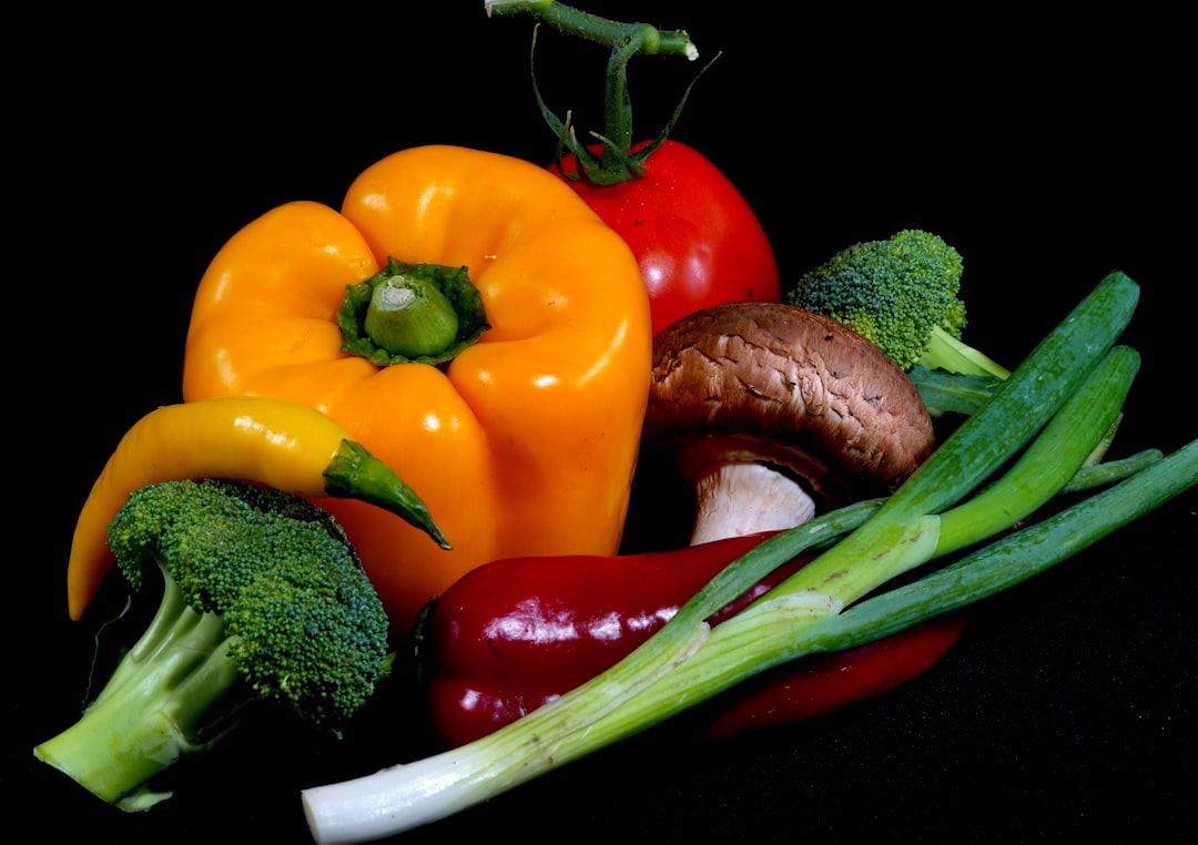 a group of vegetables sitting next to each other