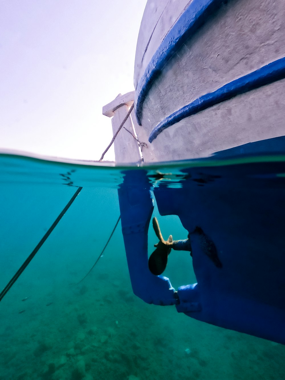 a boat that is floating in the water