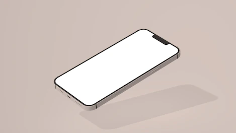Elegant iPhone showcased on a clean card with subtle gradient background