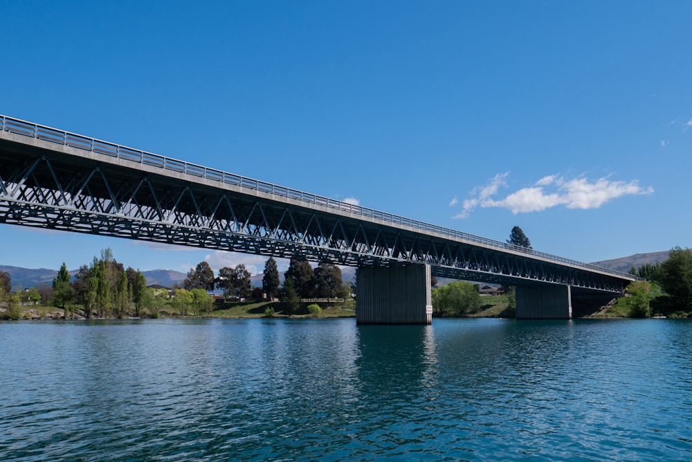a large bridge over a body of water