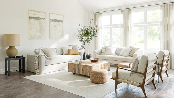 living room-contemporary furniture-neutral warm tones-LH Design House LLC