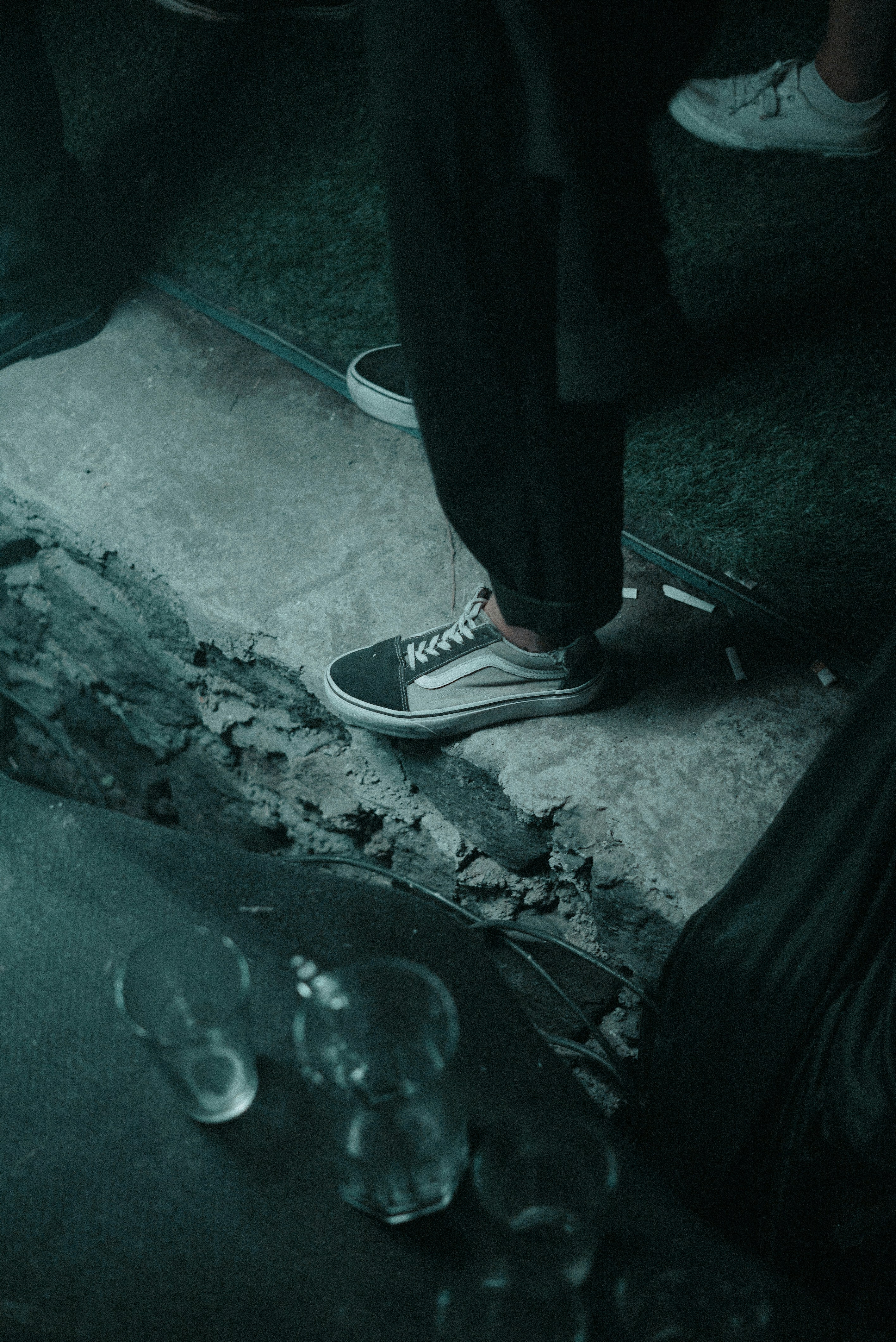 a group of people standing next to each other