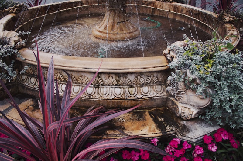 Outdoor Fountain,