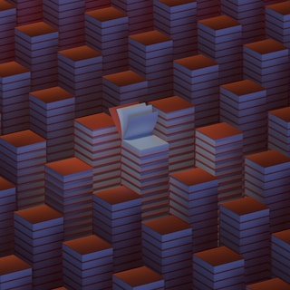 stacks of books