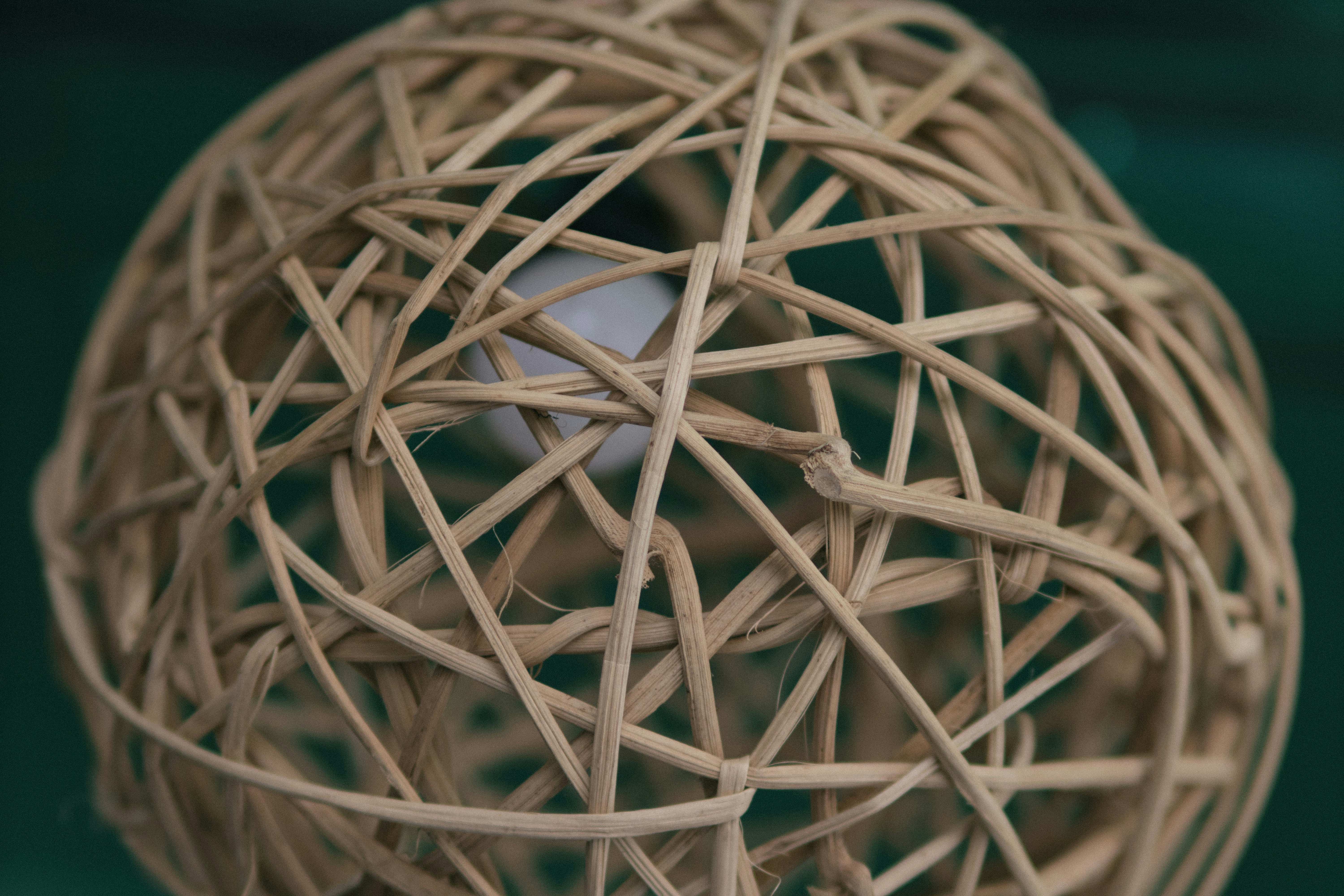 A close up of a ball made out of sticks photo – Free Grey Image on Unsplash