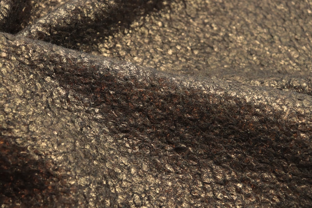 a close up view of a textured fabric