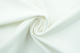 a close up view of a white fabric