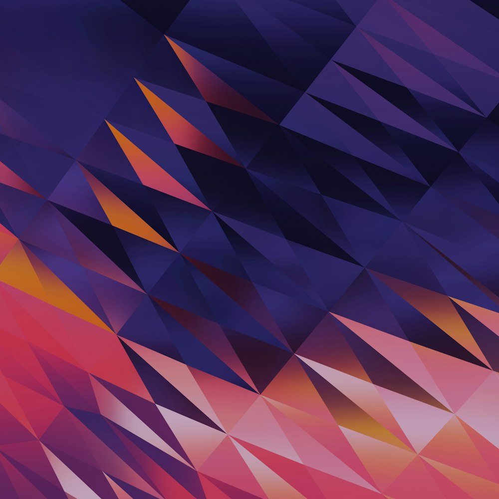 a colorful abstract background with triangles