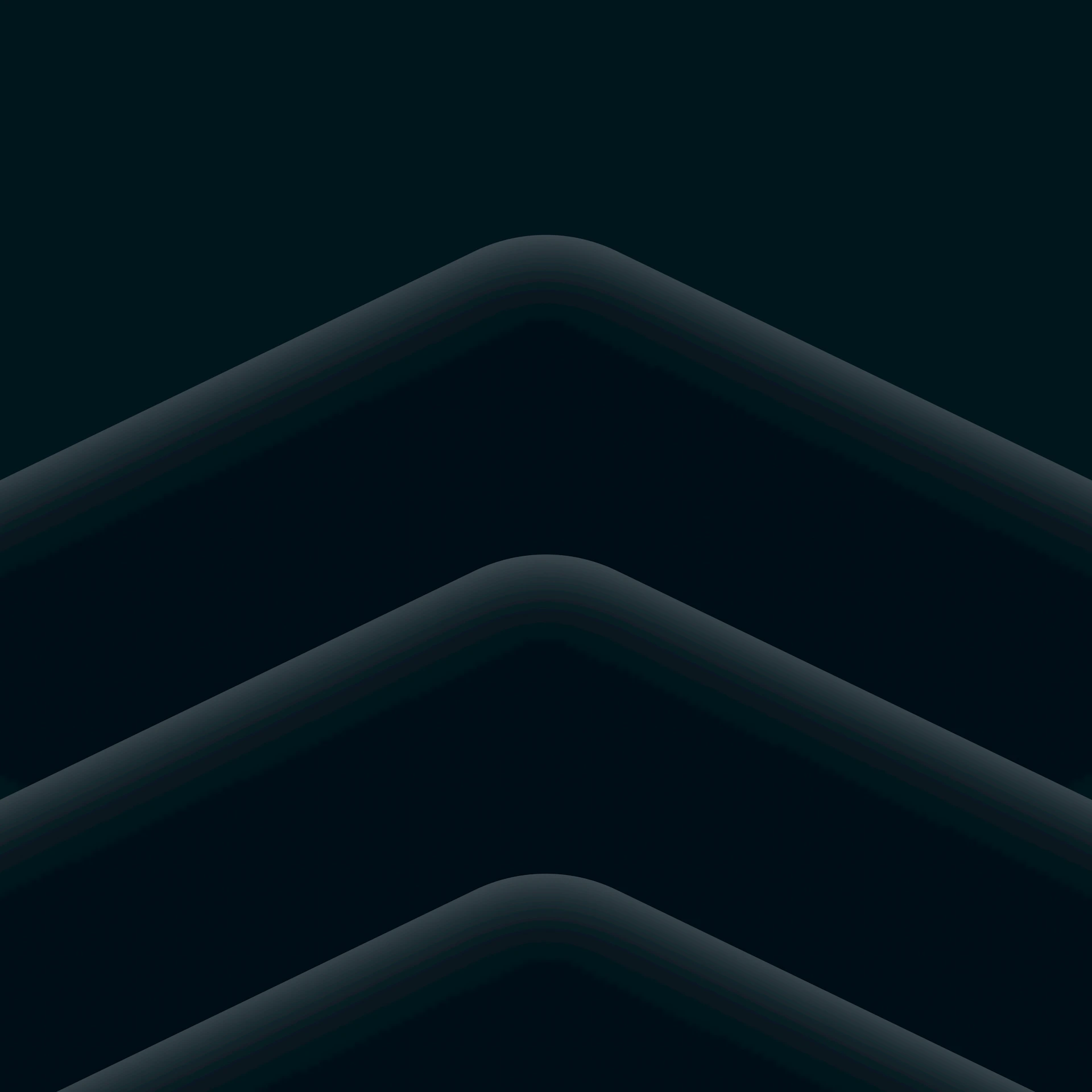 a black background with three wavy lines