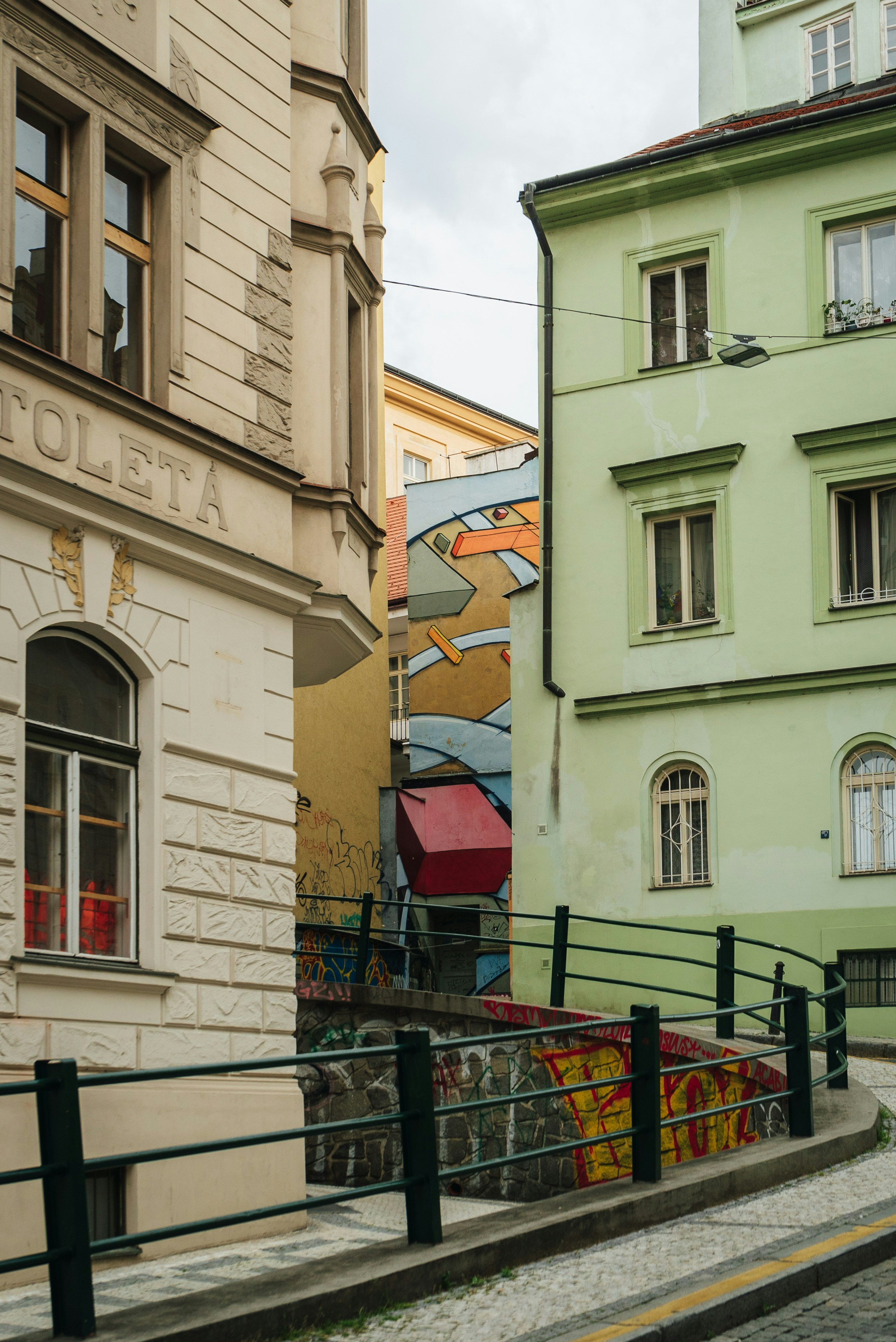 a couple of buildings that are next to each other