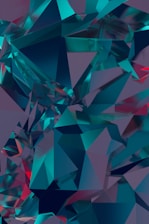 A vibrant digital illustration created in Illustrator, showcasing colorful geometric shapes and smooth lines.