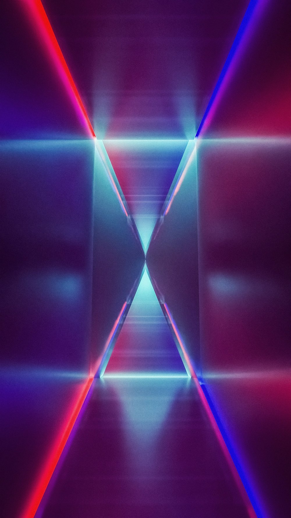 an abstract image of a purple and red light