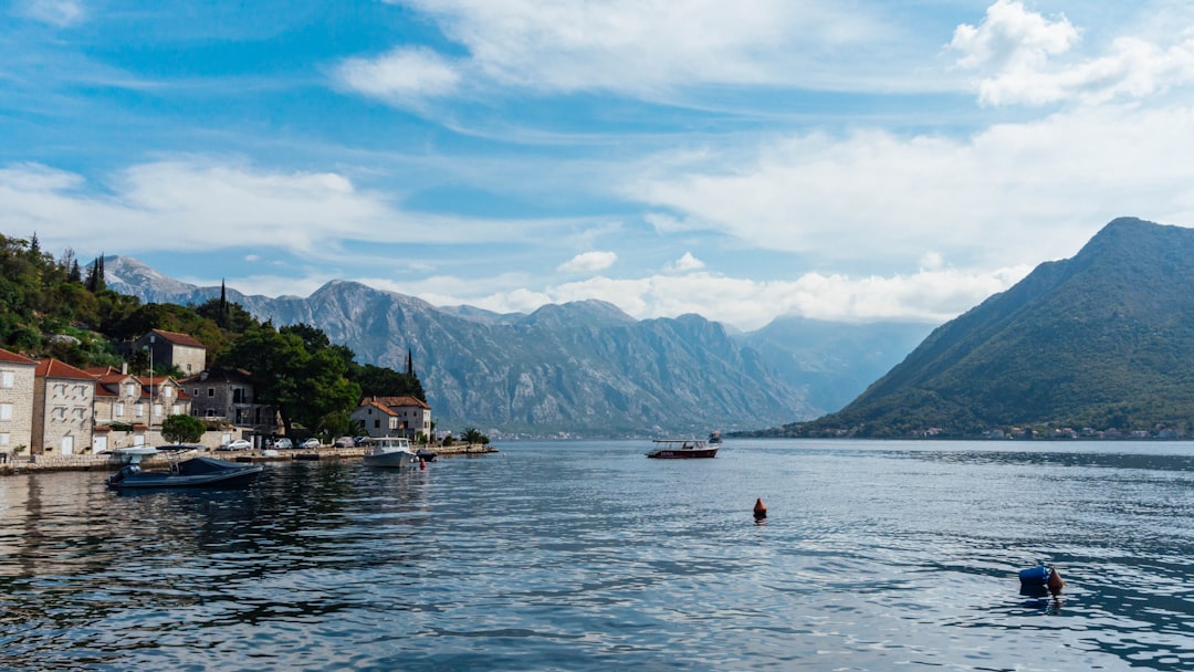 Mountain photo spot Perast Old Town road