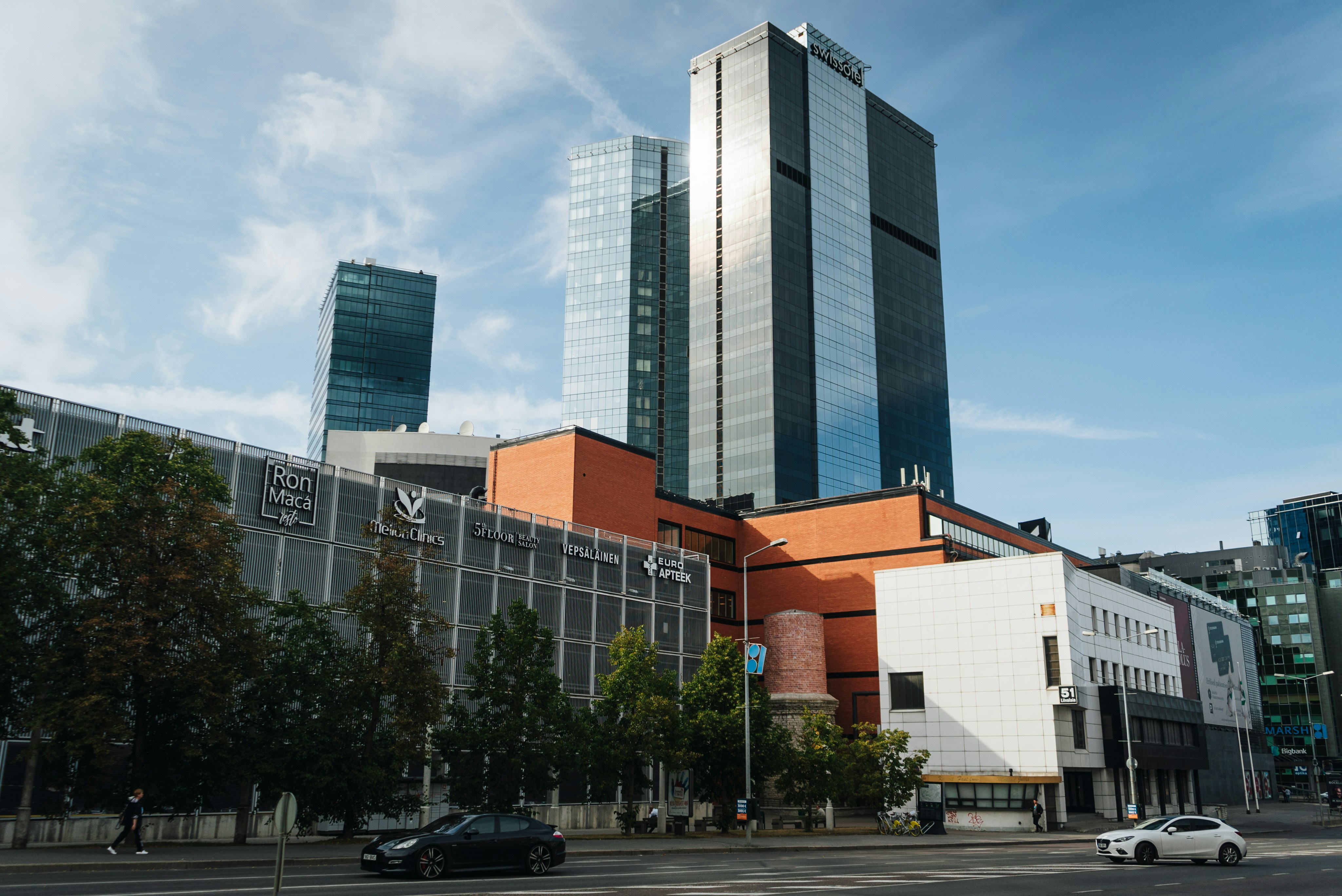 Modern City Government Building