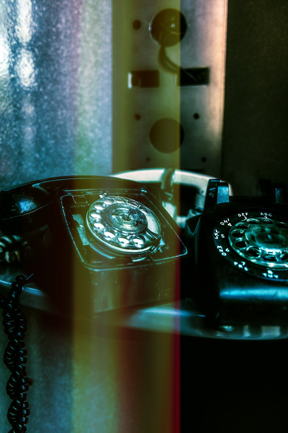 a close up of a phone on a table