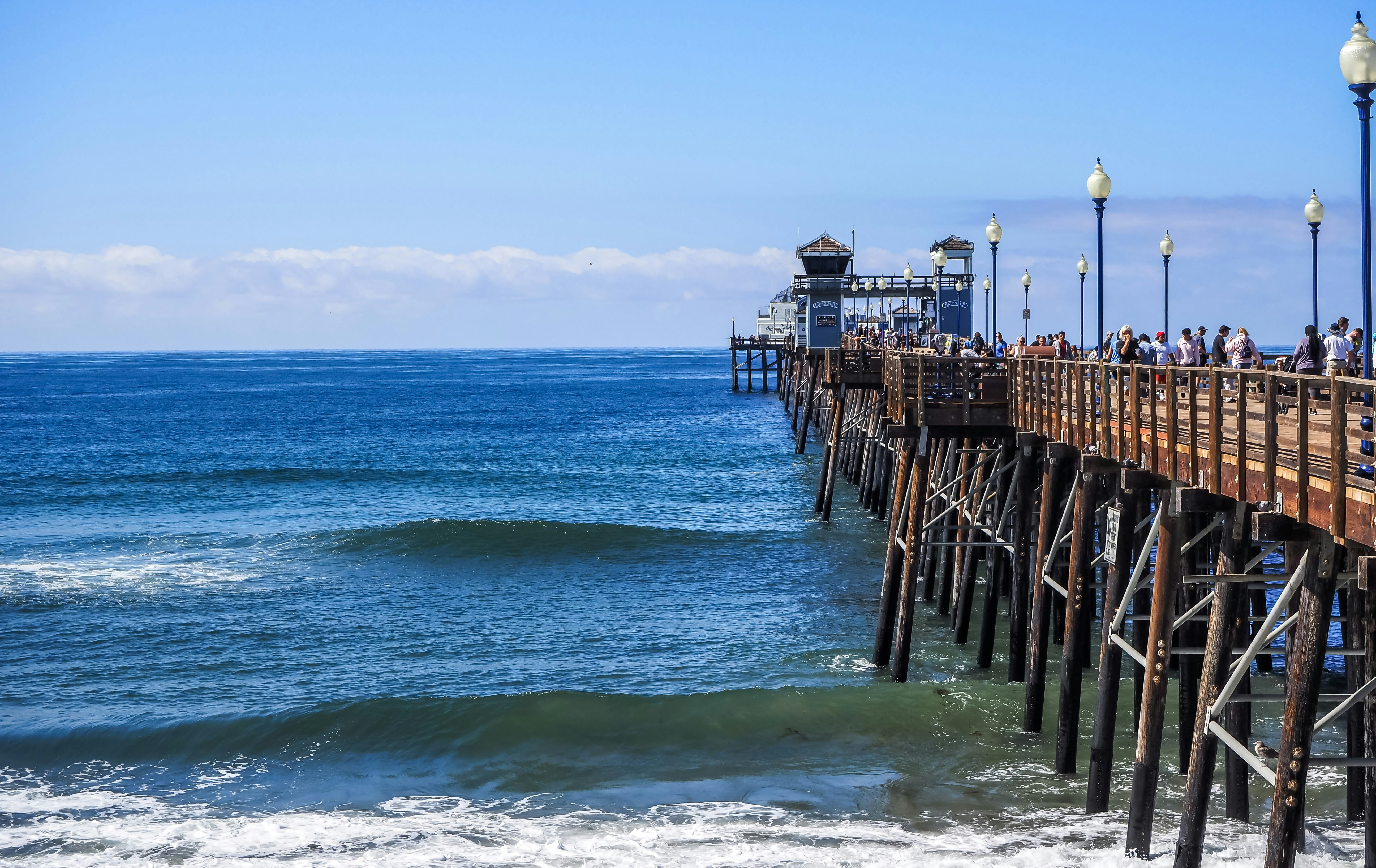 Oceanside Pier in San Diego, CA