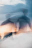 a blurry image of a person