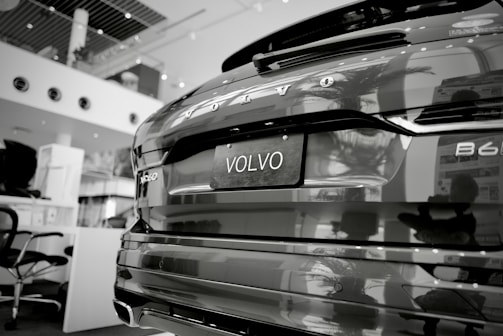 a close up of a car