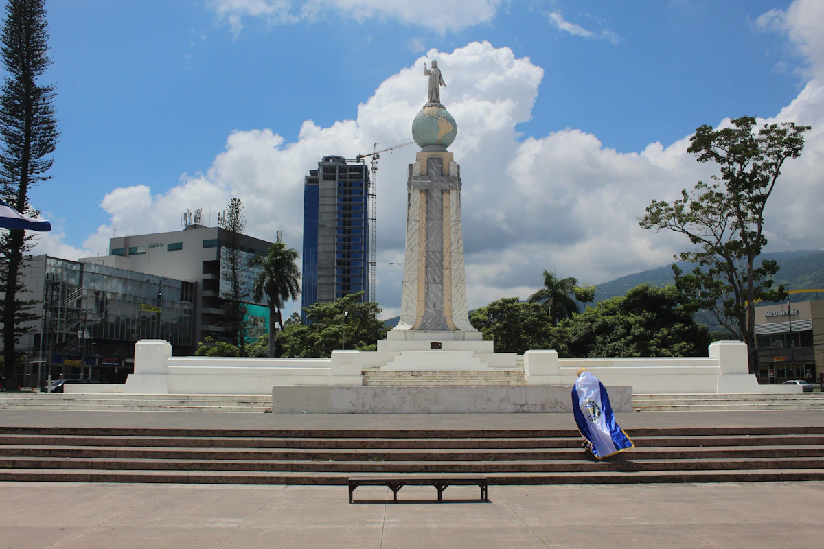 San Salvador — Monument & Clock Tower