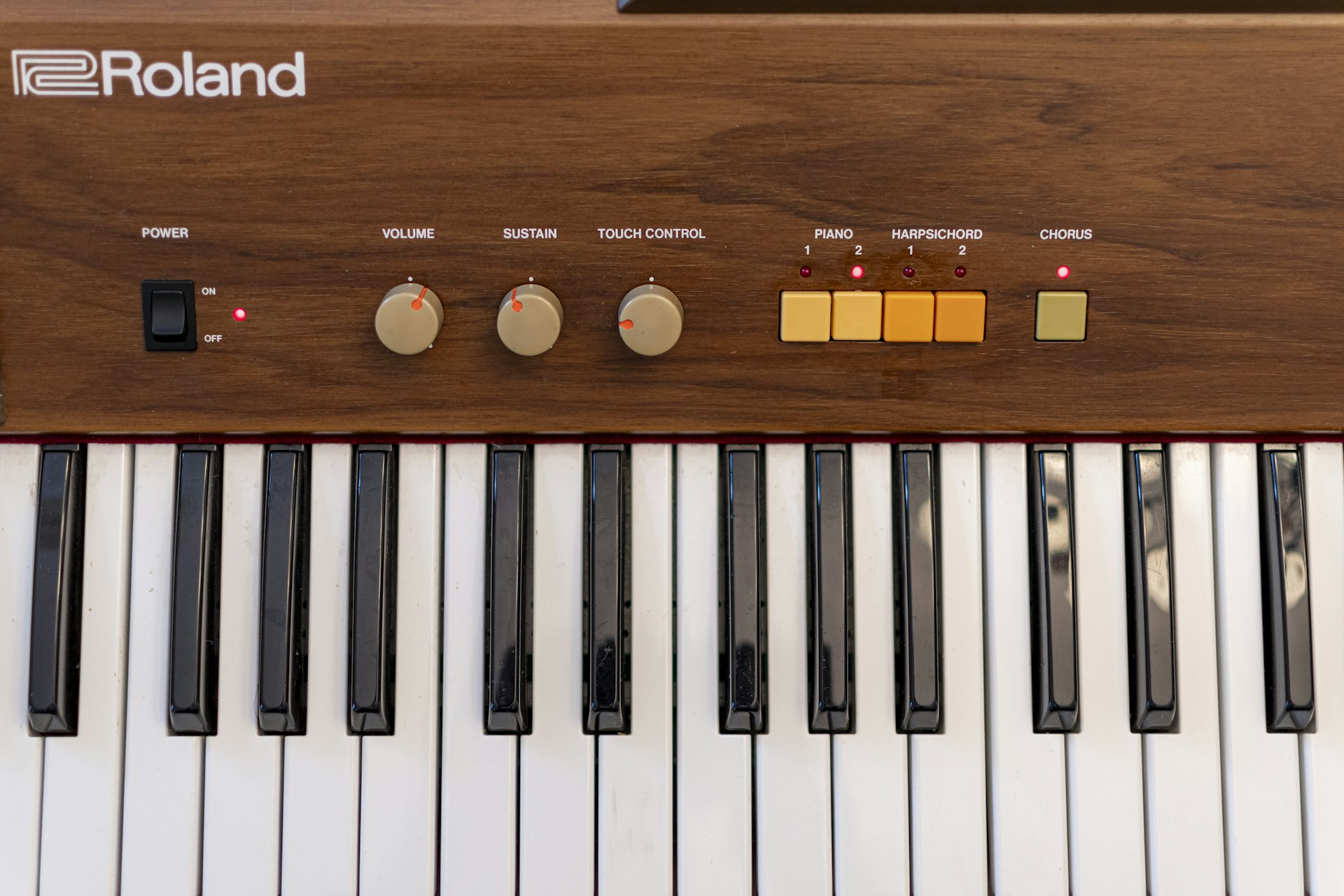 a close up of a keyboard with many keys