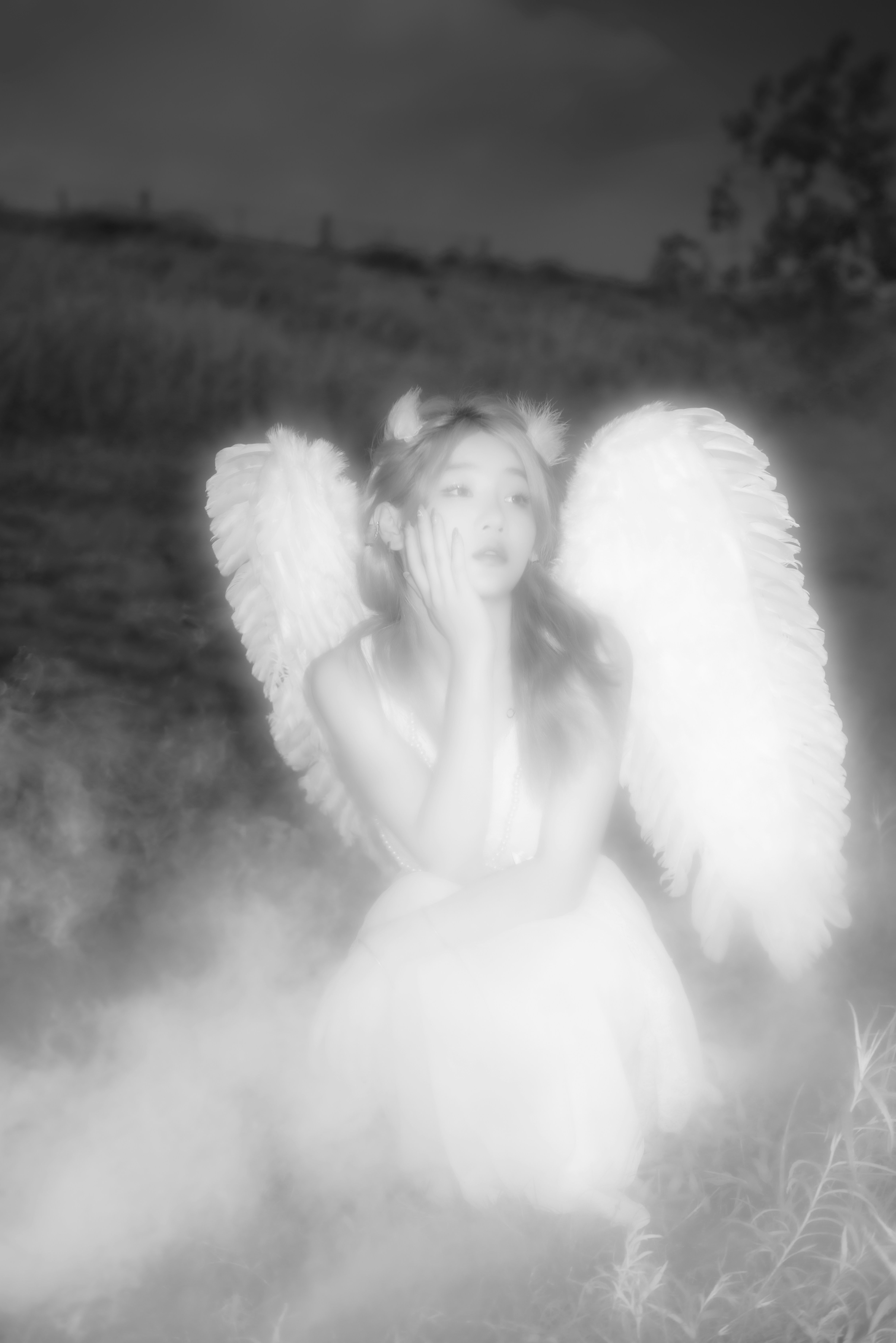 smoke coming from it