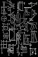a black and white drawing of a machine