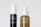 Two skincare bottles are positioned side by side against a plain background. The black bottle on the left is labeled 'Mito Special' and described as a cell booster. The brown bottle on the right, labeled 'Cells Life', features a dropper cap and is described as a repairing concentrate.
