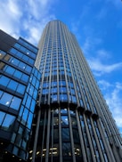 a very tall building with lots of windows