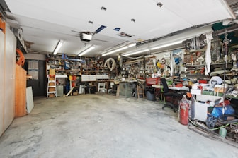 A clean and organized plumbing workspace with tools.