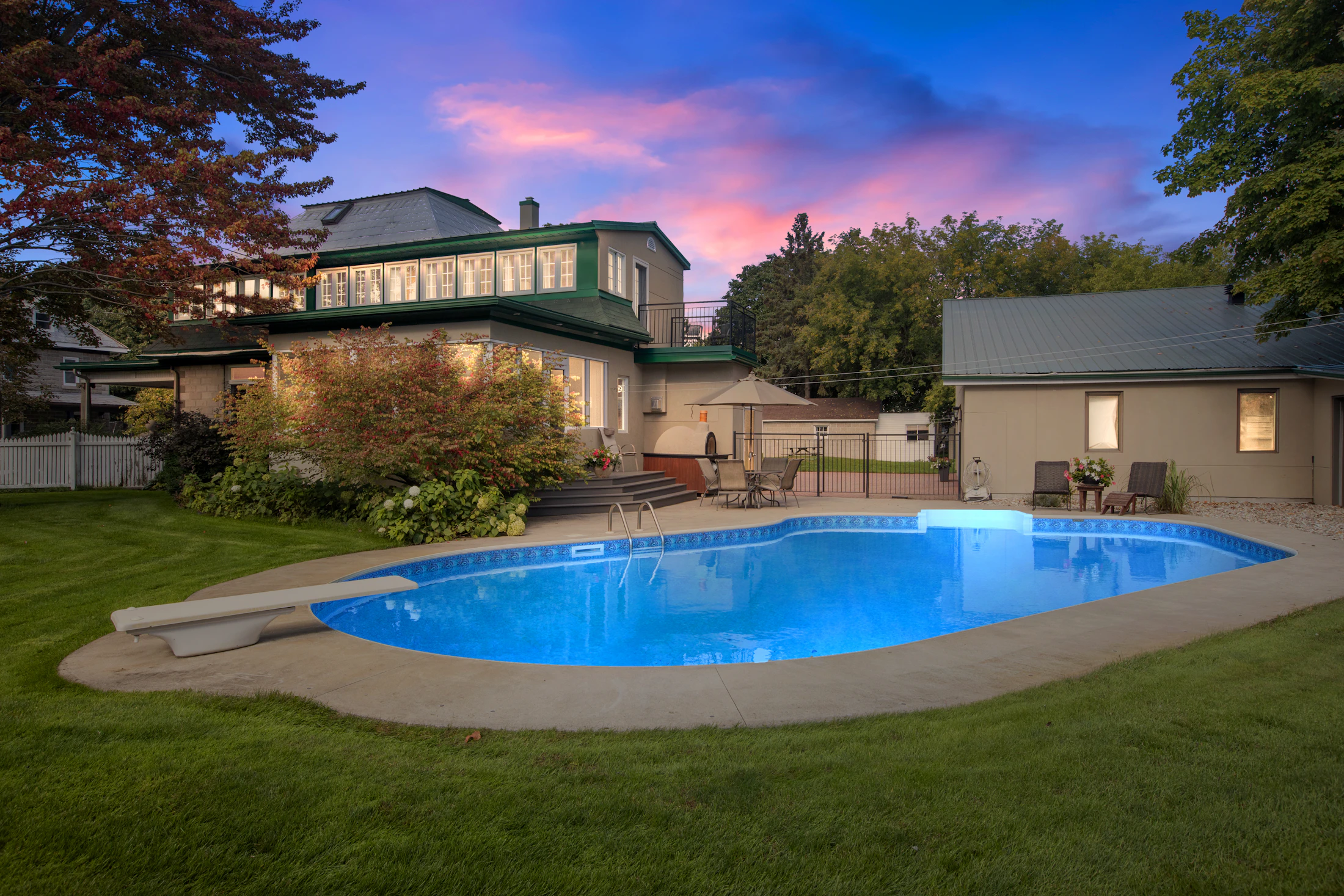 Pool remodel and terrace planning reference