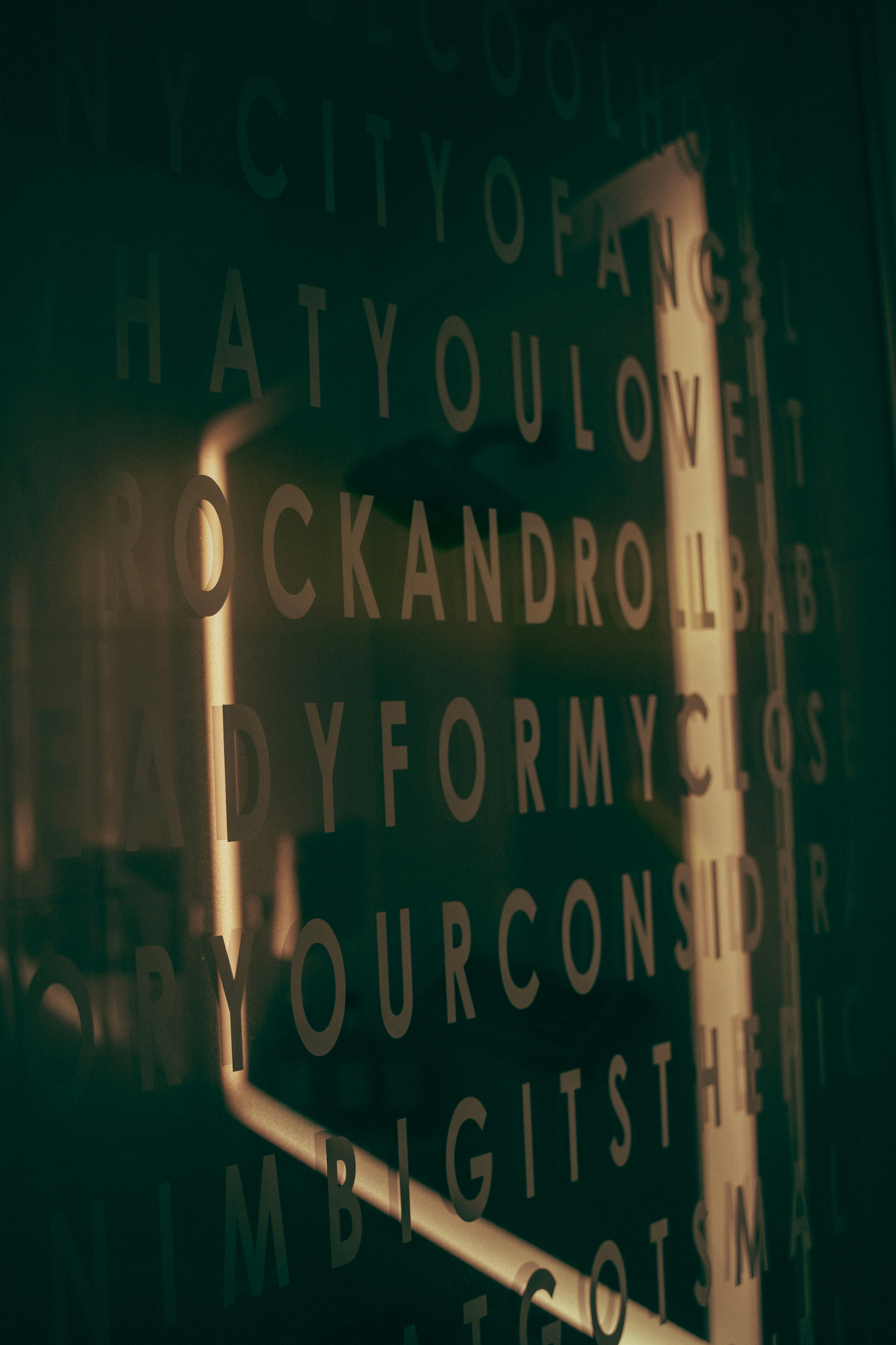 a close up of a street sign with a lot of words on it