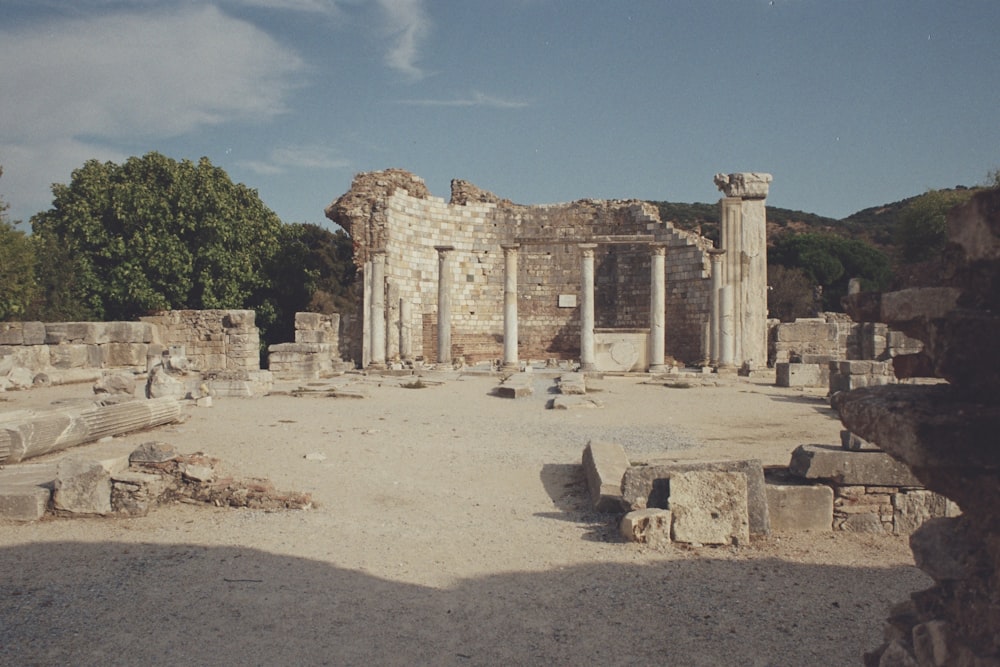 the ruins of the ancient city of ephesia