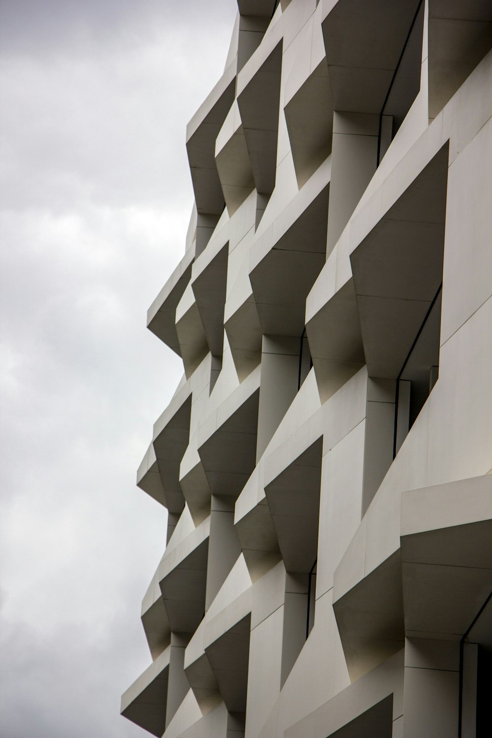 a close up of the side of a building