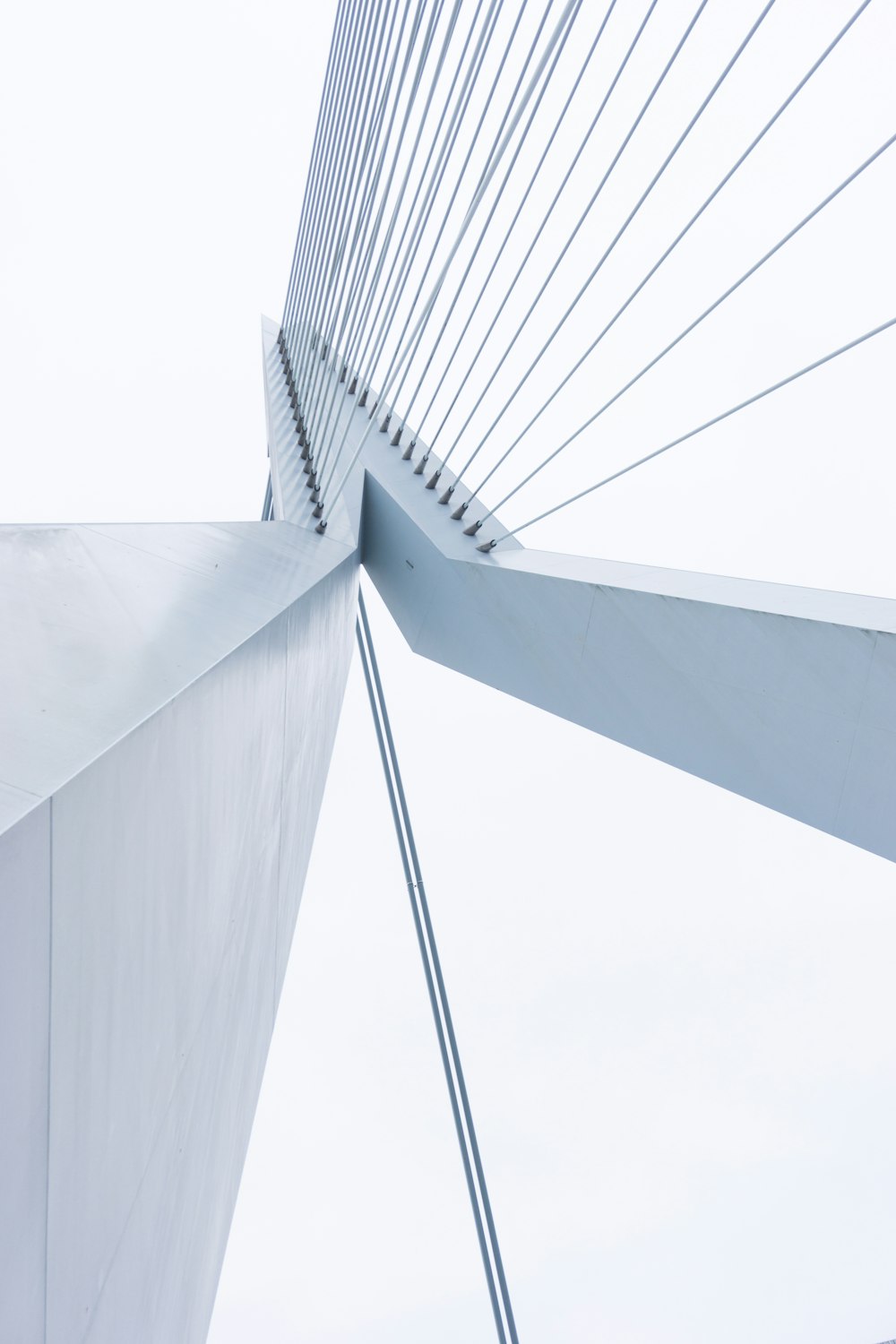 a close up of the top of a bridge