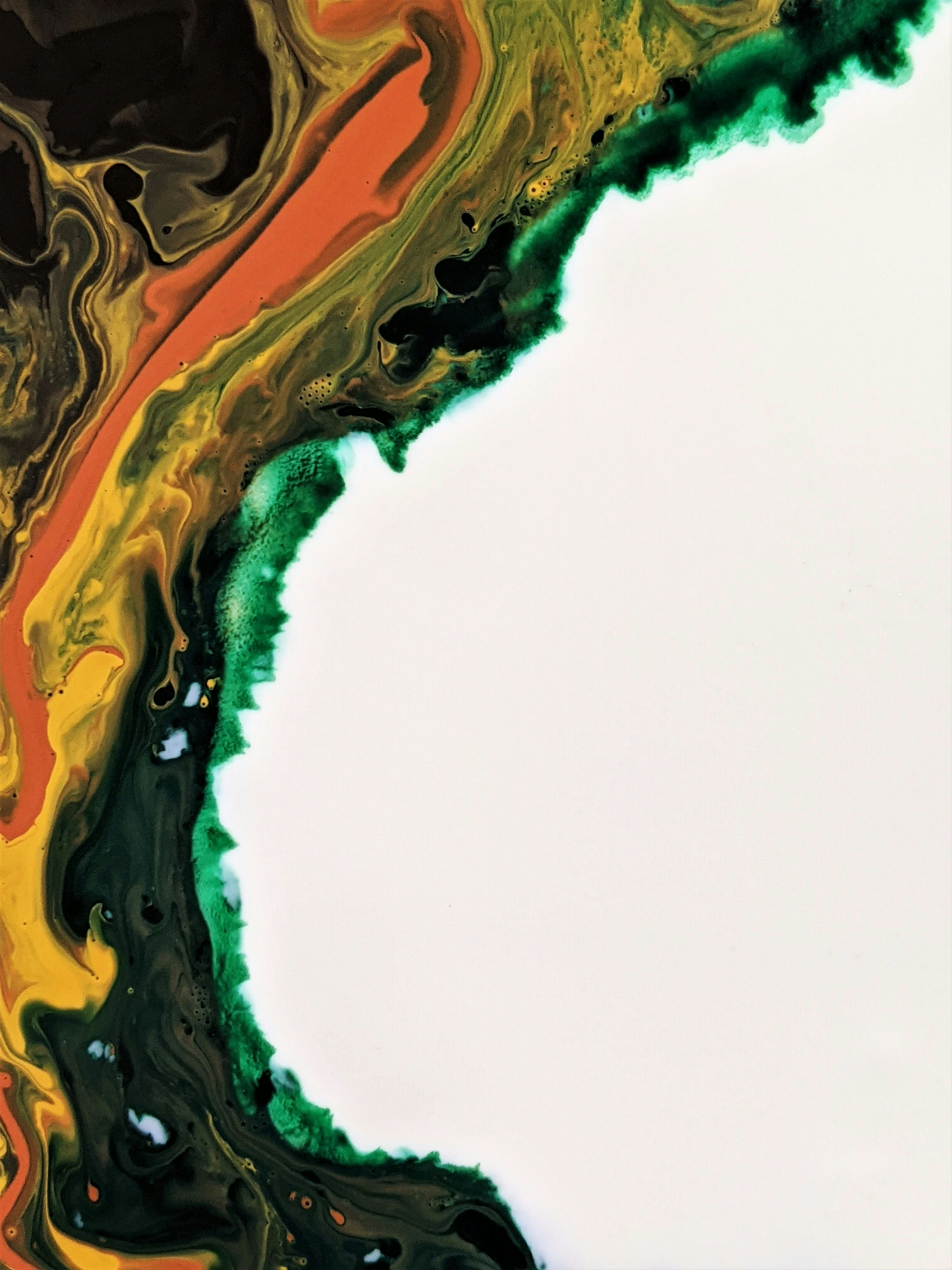 abstract fluid paint, wallpaper, Abstract Art: Exploring Non-Representational Creativity 1