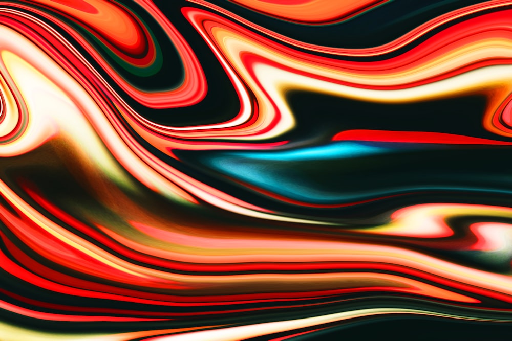 a very colorful abstract background with wavy lines