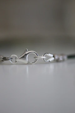 Macro shot of a polished clasp showcasing fine craftsmanship.