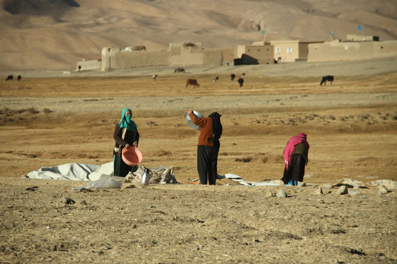 Noble Connection Emergency Relief — aid distribution in Afghanistan