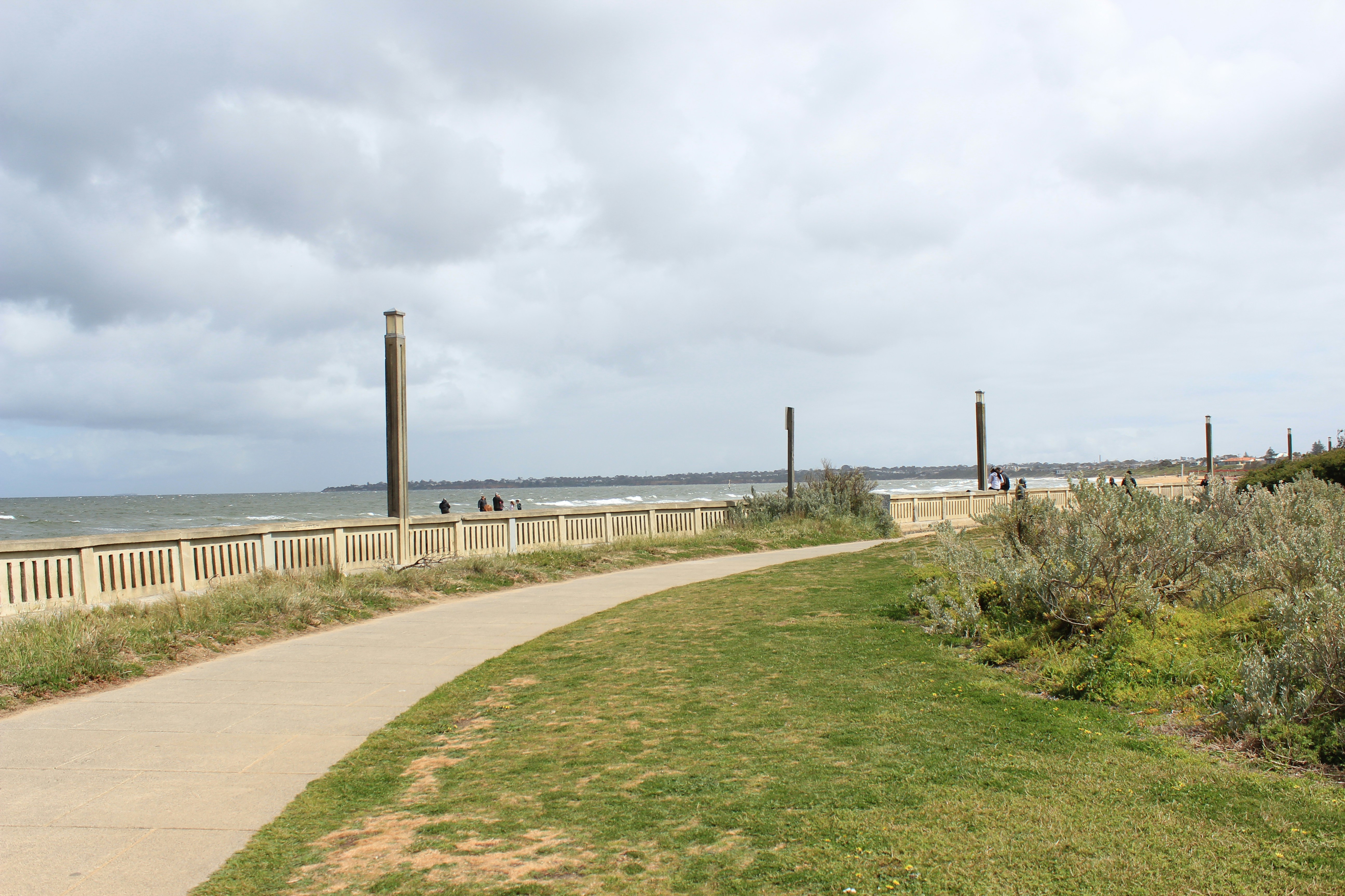 a path next to the beach leading to the ocean, The road to nowhere