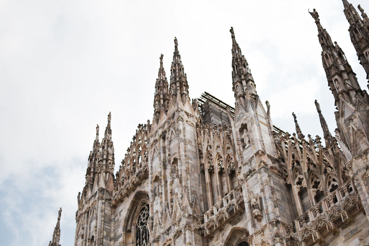 Milan Cathedral (Duomo) on a guided tour of Milan in English