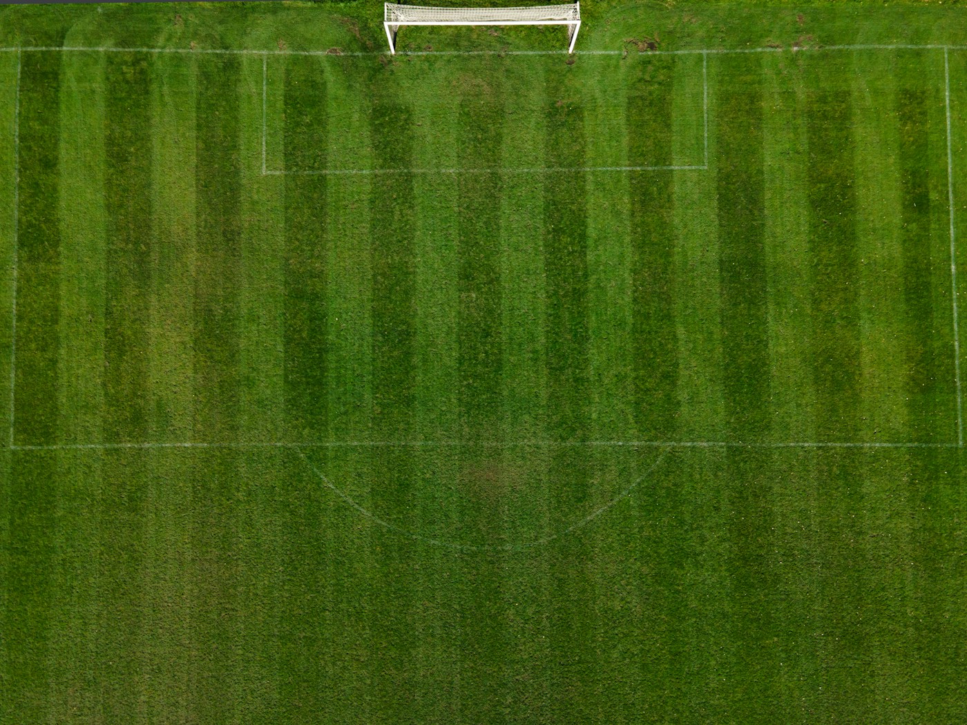 Soccer field and stadium lights