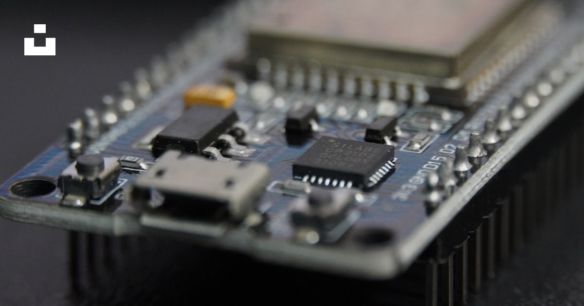 A close up of a micro processor chip photo – Free Electronics Image on ...