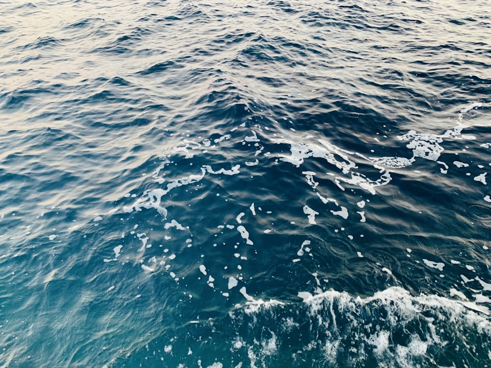 a view of a body of water from a boat