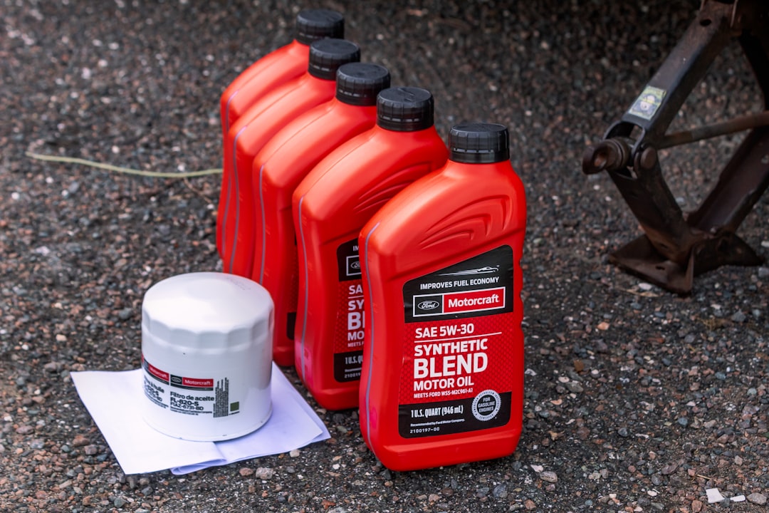 oil filter and synthetic oil